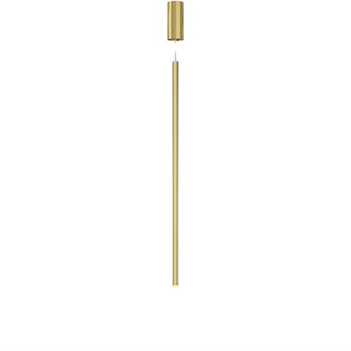 Panzeri+To-Be Ø2 LED 4W 181lm 2700K CRI>90, rippvalgusti, matt messing